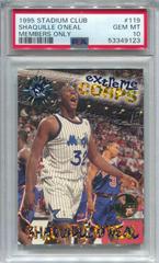 Shaquille O'Neal [Members Only] Basketball Cards 1995 Stadium Club Prices