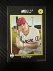 Mike Trout #1 Baseball Cards 2022 Topps Heritage 1973 Venezuela Stamps Prices
