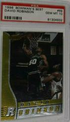 David Robinson Basketball Cards 1996 Bowman's Best Prices