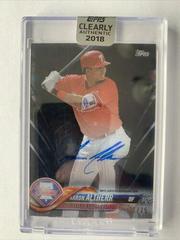 Aaron Altherr [Autograph] #AA Baseball Cards 2018 Topps Clearly Authentic Prices