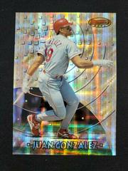 Juan Gonzalez [Atomic Refractor] #74 Baseball Cards 1997 Bowman's Best Prices