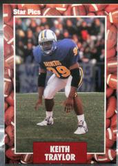 Keith Traylor Football Cards 1991 Star Pics Prices