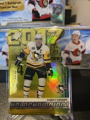Sidney Crosby [Gold] Hockey Cards 2022 SPx HoloChamps Prices