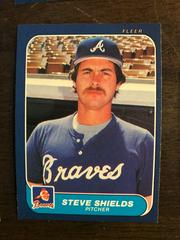 Steve Shields Baseball Cards 1986 Fleer Prices