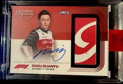 Zhou Guanyu [Red] #DAP-GZII Racing Cards 2022 Topps Dynasty Formula 1 Autograph Patch Prices