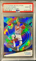 Stephen Curry [Cubic] #2 Basketball Cards 2018 Panini Revolution Supernova Prices