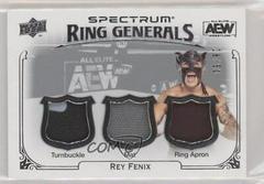 Rey Fenix Wrestling Cards 2021 Upper Deck AEW Spectrum Ring Generals Relics Prices