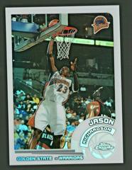 Jason Richardson White Refractor Basketball Cards 2002 Topps Chrome Prices