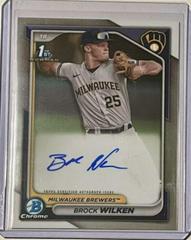 Brock Wilken #CPA-BW Baseball Cards 2024 Bowman Chrome Prospect Autograph Prices