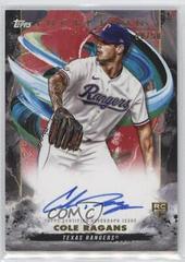 Cole Ragans [Red] Baseball Cards 2023 Topps Inception Rookie and Emerging Stars Autographs Prices