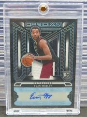 Evan Mobley [Blue] #RJI-EVM Basketball Cards 2021 Panini Obsidian Rookie Jersey Ink Autographs Prices
