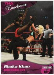 Rhaka Khan [Silver] #40 Wrestling Cards 2009 TriStar TNA Knockouts Prices