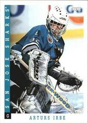 Arturs Irbe #377 Hockey Cards 1993 Score Prices