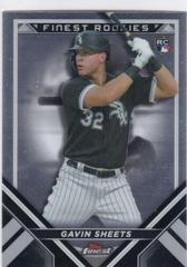 Gavin Sheets #FRD-GS Baseball Cards 2022 Topps Finest Rookies Design Variation Prices