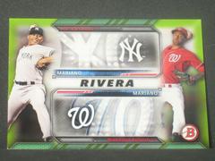 Mariano Rivera, Mariano Rivera III [Green] #FT-R Baseball Cards 2016 Bowman Family Tree Prices