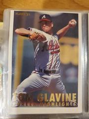 Tom Glavine #1 Baseball Cards 1993 Fleer Glavine Career Highlights Prices