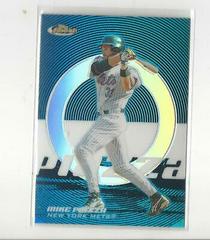 Mike Piazza [Blue Refractor] Baseball Cards 2005 Finest Prices