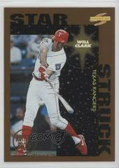 Will Clark [Series 2 Artist's Proof] Baseball Cards 1996 Score Dugout Collection Prices