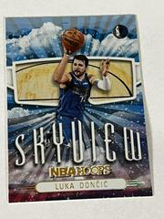 Luka Doncic [Winter Holo] Basketball Cards 2022 Panini Hoops Skyview Prices