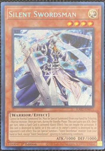 Silent Swordsman [Secret Rare] RA02-EN011 YuGiOh 25th Anniversary Rarity Collection II