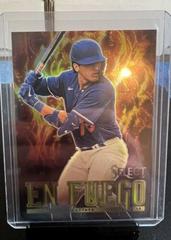 Diego Cartaya [Gold] Baseball Cards 2023 Panini Select En Fuego Prices