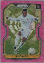 Rodrygo [Pink Wave] Soccer Cards 2020 Panini Chronicles Prizm La Liga Prices