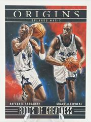 Shaquille O'Neal / Anfernee Hardaway [Red] #25 Basketball Cards 2023 Panini Origins Roots of Greatness Prices