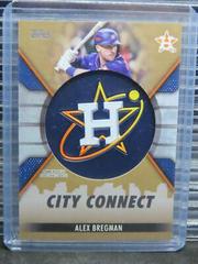 Alex Bregman [Gold] Baseball Cards 2023 Topps City Connect Commemorative Patch Prices
