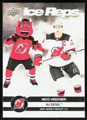 Nico Hischier, N. J. Devil #IR-9 Hockey Cards 2023 Upper Deck MVP Ice Reps Prices