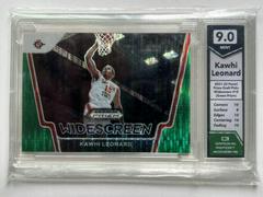 Kawhi Leonard [Green Pulsar] #18 Basketball Cards 2021 Panini Prizm Draft Picks Widescreen Prices