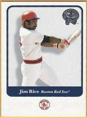 Jim Rice Baseball Cards 2001 Fleer Greats Prices
