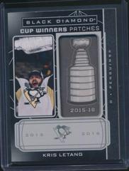 Kris Letang #CW-KL Hockey Cards 2022 Upper Deck Black Diamond Cup Winners Patches Prices