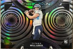 Will Levis #4 Football Cards 2023 Panini Obsidian Tunnel Vision Prices