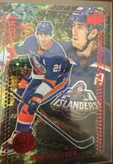 Brock Nelson [Red] #SZ-8 Hockey Cards 2023 Upper Deck Star Zone Prices