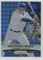 Anthony Rizzo [Blue Baseball Prizm] #27 Baseball Cards 2015 Panini Prizm Prices