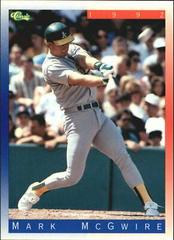 Mark McGwire [Series II] #T10 Baseball Cards 1992 Classic Prices