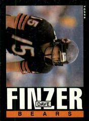 Dave Finzer #26 Football Cards 1985 Topps Prices