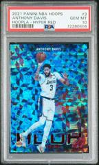 Anthony Davis [Hyper Red] Basketball Cards 2021 Panini Hoops Hoopla Prices