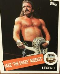 Jake The Snake Roberts Wrestling Cards 2015 Topps Heritage WWE Prices