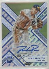 Ford Proctor [Autograph Aspirations Blue] #105 Baseball Cards 2018 Panini Elite Extra Edition Prices