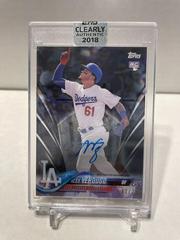 Alex Verdugo [Autograph Black] #AV Baseball Cards 2018 Topps Clearly Authentic Prices