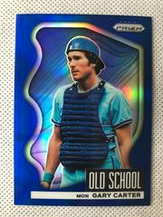 Gary Carter [Blue Prizm] #OS-10 Baseball Cards 2022 Panini Prizm Old School Prices
