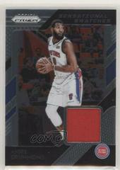 Andre Drummond #42 Basketball Cards 2018 Panini Prizm Sensational Swatches Prices