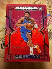 Aaron Wiggins [Red Flood] #191 Basketball Cards 2021 Panini Obsidian Prices