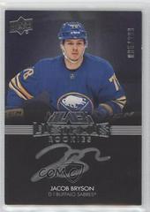 Jacob Bryson #LRS-BR Hockey Cards 2021 SPx UD Black Lustrous Rookie Signatures Prices