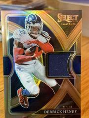 Derrick Henry [Copper] #SS-17 Football Cards 2022 Panini Select Swatches Prizm Prices