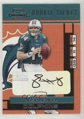 Josh Heupel [Autograph] Football Cards 2001 Playoff Contenders Prices