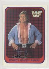 Rowdy Roddy Piper [Italian] Wrestling Cards 1991 Merlin WWF Prices