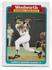 Kirby Puckett Baseball Cards 1988 Woolworth Prices