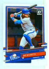 Bo Bichette Baseball Cards 2020 Panini Donruss Optic the Rookies Prices